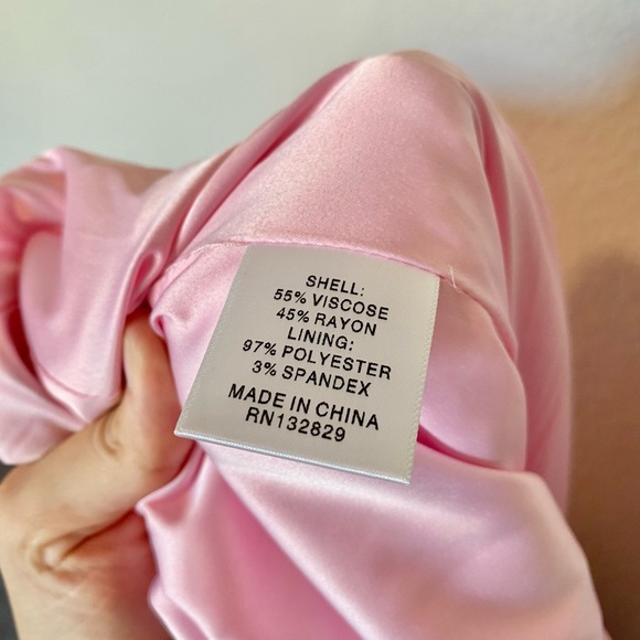 Lovers + Friends Kit Cargo Satin Pants in Light Pink - Picture 6 of 9